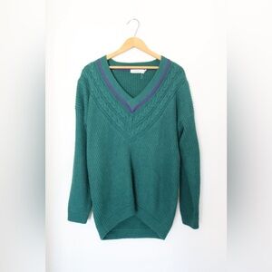 Vintage Espirit V-Neck Sweater